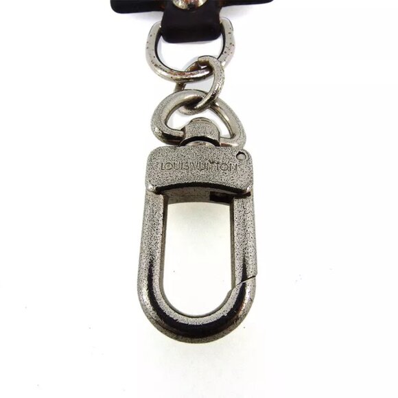Louis Vuitton key chain goddess leather ?~ metal Authentic used T17344 - Picture 7 of 9